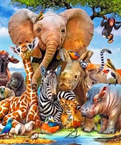 Wildlife Wonders Paint By Numbers