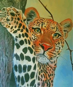 Wild Tiger Animal Paint By Numbers