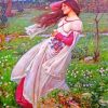 Windflowers John William Waterhouse Art Paint By Numbers