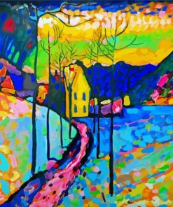 Wassily Kandinsky Winter Art Paint By Numbers