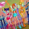 Winx Animation Characters Paint By Numbers