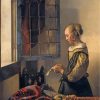 Johannes Vermeer Woman Paint By Numbers