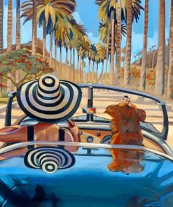 Summer Moments with Brown Dog Paint By Numbers