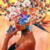 Floral Woman Blossom Paint By Numbers
