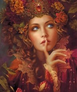 Gorgeous Forest Queen Paint By Numbers