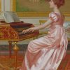 Woman Pianist Piano Paint By Numbers