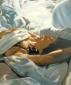 Lady Sleeping Paint By Numbers