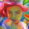 Women Underwater Scene Paint By Numbers