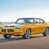 Yellow 1971 Pontiac GTO Paint By Numbers