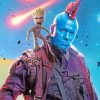 Guardians Marvel Yondu and Groot Paint By Numbers