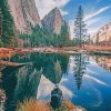 Scenic Yosemite California Paint By Numbers