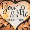 You and Me Love Quotes Paint By Numbers
